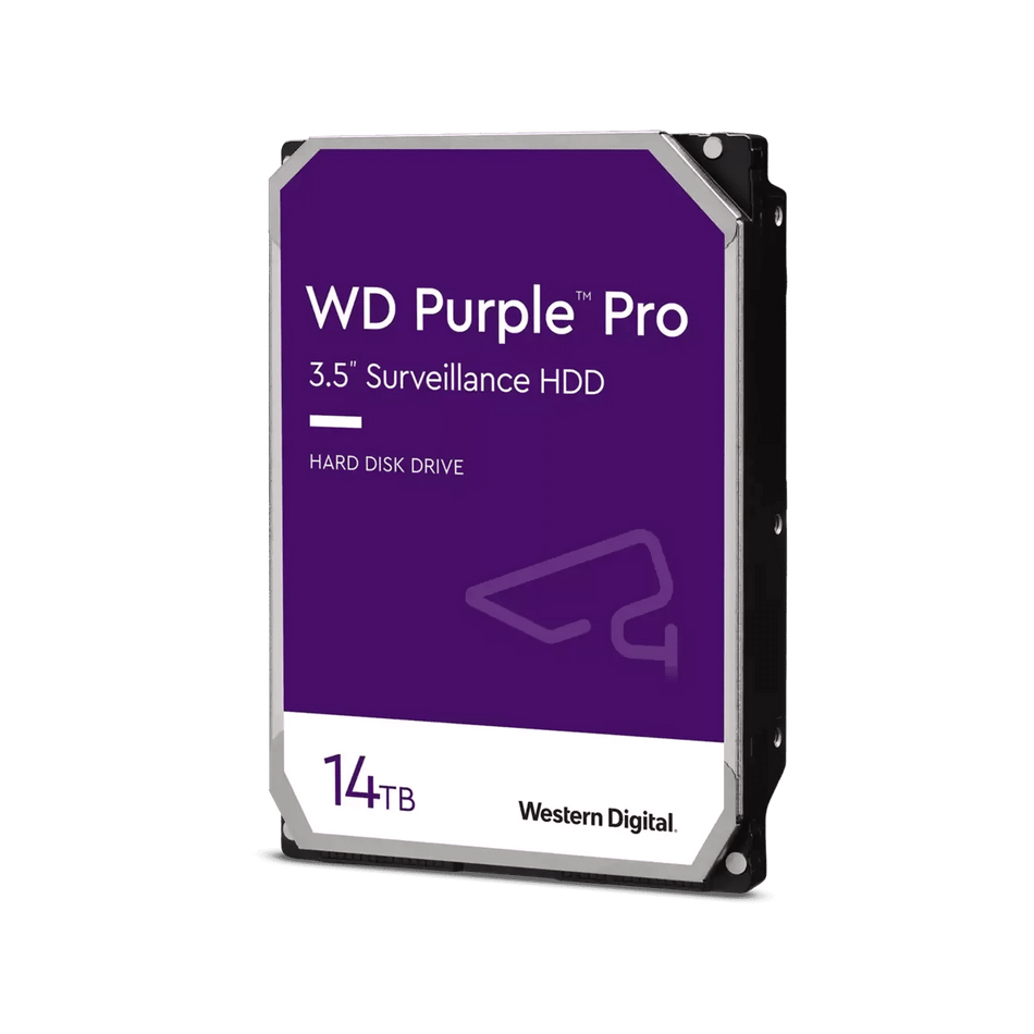 WD Purple Pro AI Surveillance 14TB 3.5" SATA Internal HDD