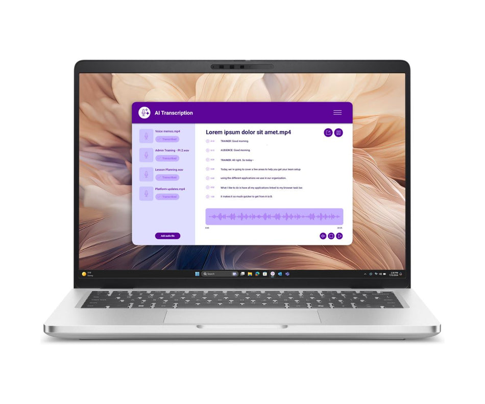 Dell Pro 14 Plus PB14250/U7 265U/1x32GB/512GB SSD/14.0” FHD+/Integrated/FgrPr/FHD/IR Cam/Mic/WLAN + BT/Backlit Kb/4G/3 Cell/W11Pro/vPro/3Y ProSpt