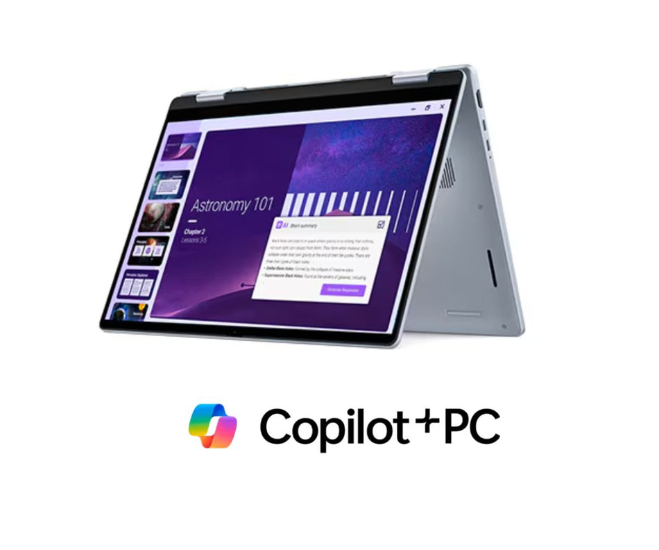 Dell 14 Plus 2-in-1 DB04250

Ultra 7 256V 4.8GHz | Copilot+ | Windows 11 Home | vPro | 14”” FHD+ WideView
16GB DDR5 | 1TB PCIe M.2 SSD | Intel Arc | Wi-Fi 7 + BT
Backlit KB | 4-Cell | 65W Type-C | 1Y Basic Onsite | Ice Blue